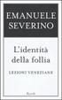 Cover of L'identità della follia