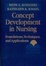 Cover of "Concept Development in Nursing"