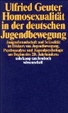 Cover of Homosexualität in der deutschen Jugendbewegung