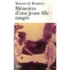 Cover of Memoires d'une Jeune Fille Rangee