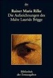 Cover of Die Aufzeichnungen des Malte Laurids Brigge. Leipzig 1910.