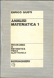 Cover of Analisi matematica 1