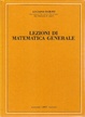 Cover of Lezioni di matematica generale