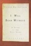 Cover of I will bear witness