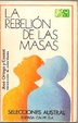 Cover of La rebelión de las masas