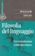 Cover of Filosofia del linguaggio