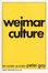 Cover of "Weimar Culture the Outsider As Insider"