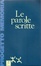 Cover of Le parole scritte