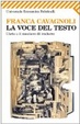 Cover of La voce del testo