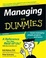 Cover of Managing for Dummies, Second Edition