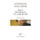 Cover of Igitur/ Divagations/ un Coup de Des