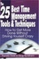 Cover of 'The 25 Best Time Management Tools & Techniques'