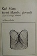 Cover of Scritti filosofici giovanili