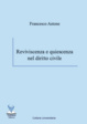 Cover of Reviviscenza e quiescenza nel diritto civile