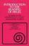 Cover of "Introduction to the Reading of Hegel"