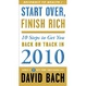 Cover of Start Over, Finish Rich