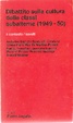 Cover of Dibattito sulla cultura della classi subalterne (1949-50)