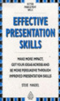 Cover of Effective presentation skills