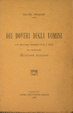 Cover of Dei doveri degli uomini