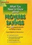 Cover of "What you need to known about proverbs & sayings"