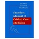 Cover of Saunders manual of critical care