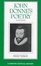 Cover of "John Donne's Poetry"