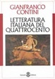 Cover of Letteratura italiana del Quattrocento