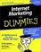 Cover of "Internet Marketing for Dummies"