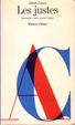 Cover of Les justes