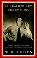Cover of As I Walked Out One Evening
