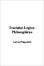 Cover of Tractatus Logico-Philosophicus
