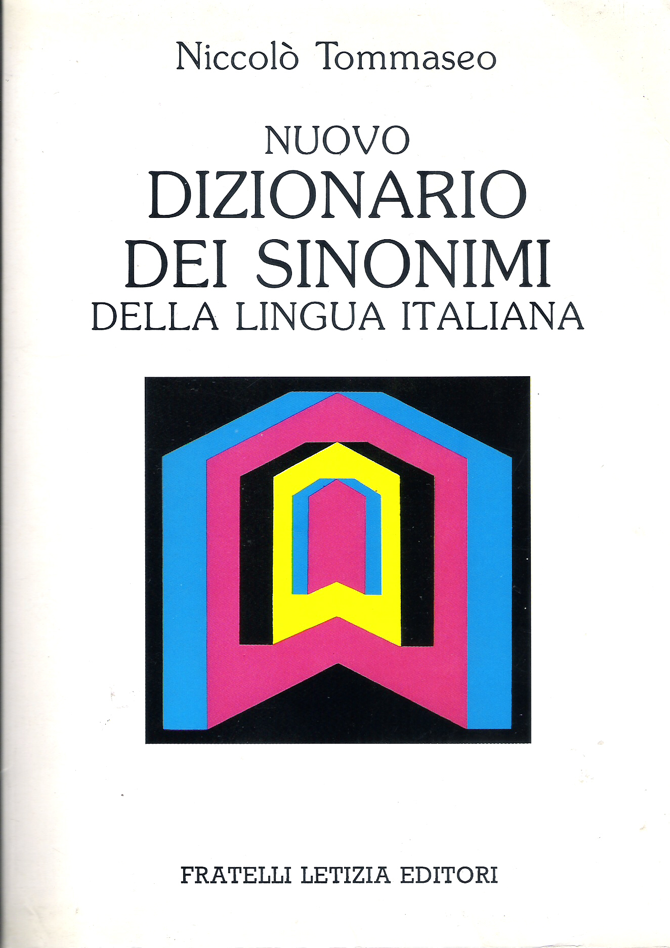 Image of Nuovo dizionario dei sinonimi della lingua italiana