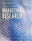 Cover of "State of The Art Marketing Research"