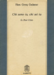 Cover of Chi sono io, chi sei tu