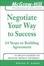Cover of "Negotiate Your Way to Success"