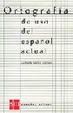 Cover of Ortografía de uso del Español Actual