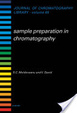Cover of Sample preparation in chromatography