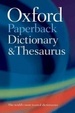 Cover of Oxford Paperback Dictionary and Thesaurus