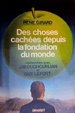 Cover of Des choses cachées depuis la fondation du monde
