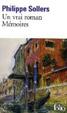 Cover of Un vrai roman