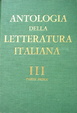 Cover of Antologia della Letteratura Italiana