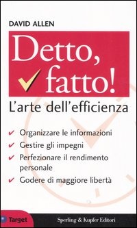 Immagine di Detto, fatto! L'arte dell'efficienza