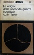 Cover of Le origini della seconda guerra mondiale