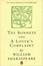 Cover of The Sonnets and A Lover's Complaint