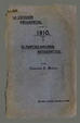 Cover of La sucesión presidencial de 1910