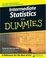 Cover of 'Intermediate Statistics For Dummies'
