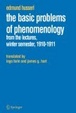 Cover of Basic Problems of Phenomenology