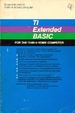 Cover of TI Extended BASIC for the TI-99/4 Home Computer