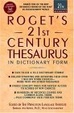 Cover of Roget's 21st Century Thesaurus, Third Edition