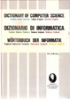 Cover of Dizionario di informatica